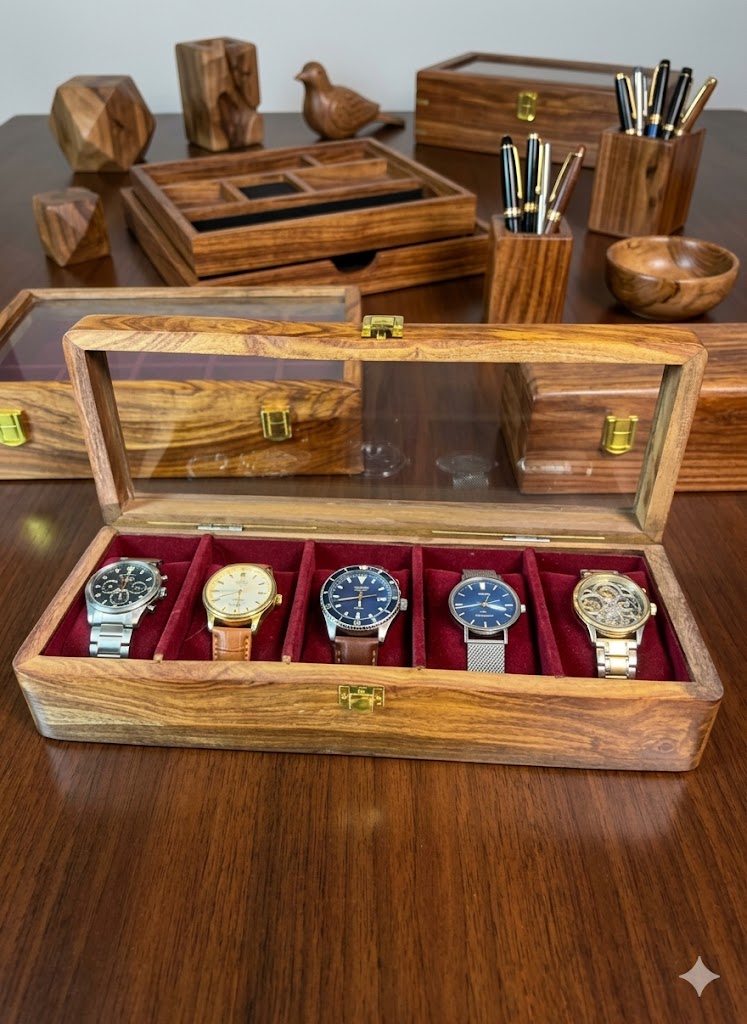 Handmade Wooden Watch Boxes